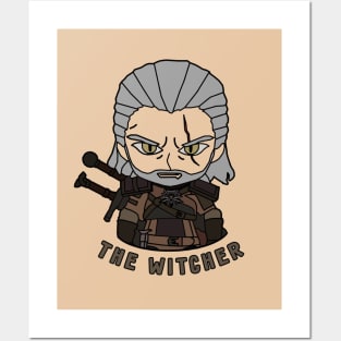 The witcher chibi Posters and Art